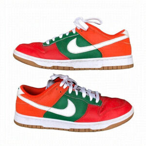 RARE 2021 Nike Dunk Low By You 'Christmas Green' Size 10
